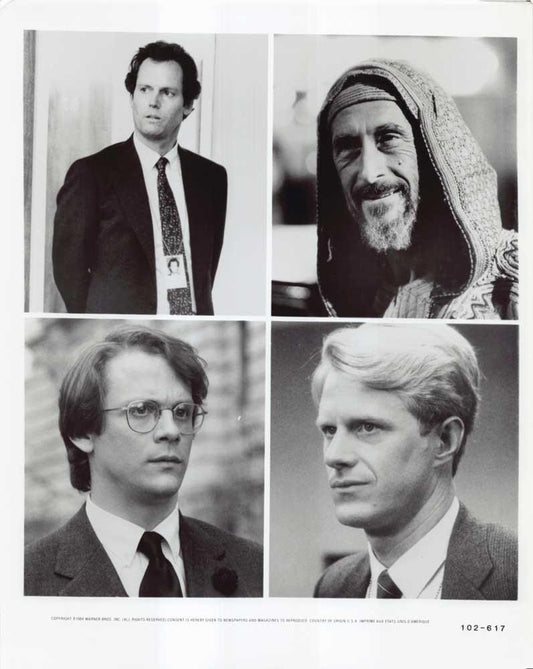 Ed Begley Jr. PROTOCOL Cliff De Young original studio 8x10 press photo 1984