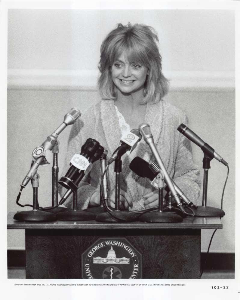 Goldie Hawn PROTOCOL original studio 8x10 press photo 1984