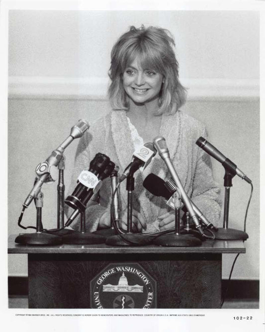 Goldie Hawn PROTOCOL original studio 8x10 press photo 1984
