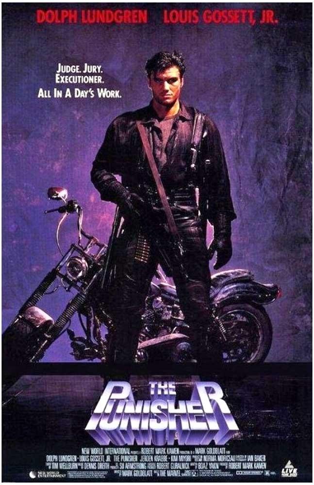 Dolph Lundgren THE PUNISHER movie poster 11x17