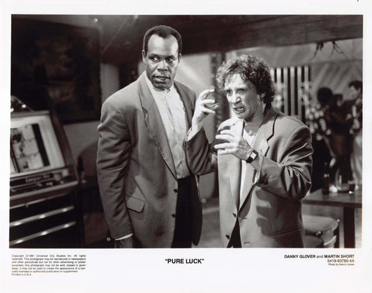 Danny Glover PURE LUCK Martin Short 1991 original 8x10 press photo