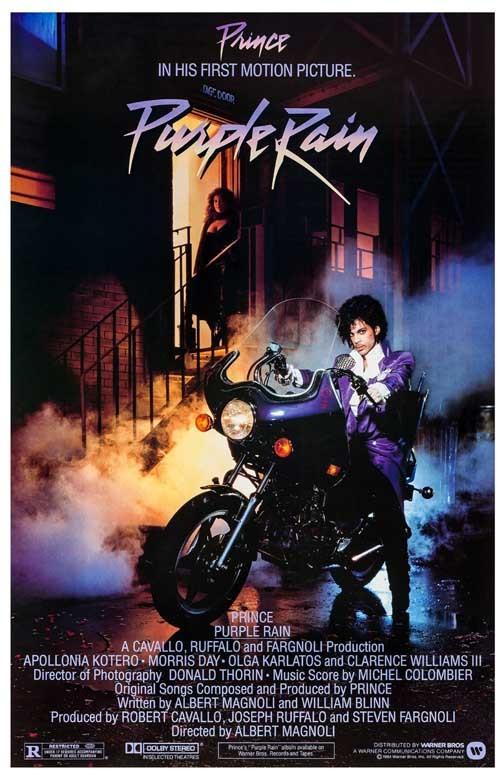 Prince PURPLE RAIN movie poster 11x17