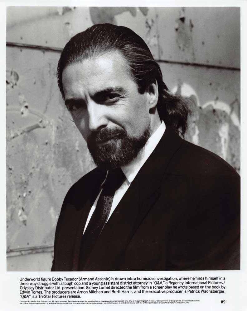 Armand Assante Q&A original 8x10 press photo 1990