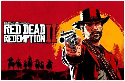RED DEAD REDEMPTION 2 video game poster 17x11