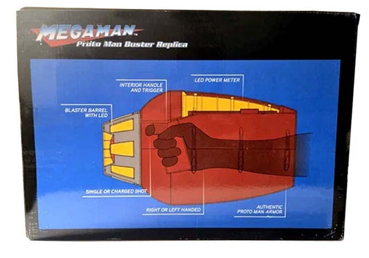 THINKGEEK Mega Man Proto Man Buster Replica NEW Megaman