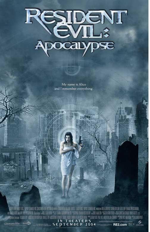 Milla Jovovich RESIDENT EVIL APOCALYPSE movie poster 11x17