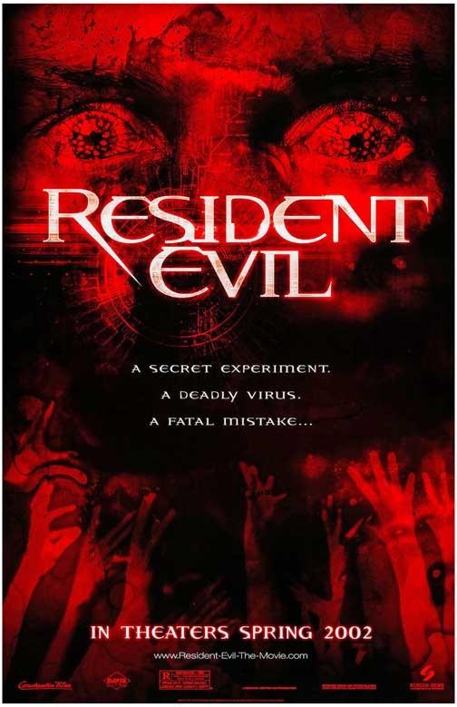 Milla Jovovich RESIDENT EVIL advance movie poster 11x17