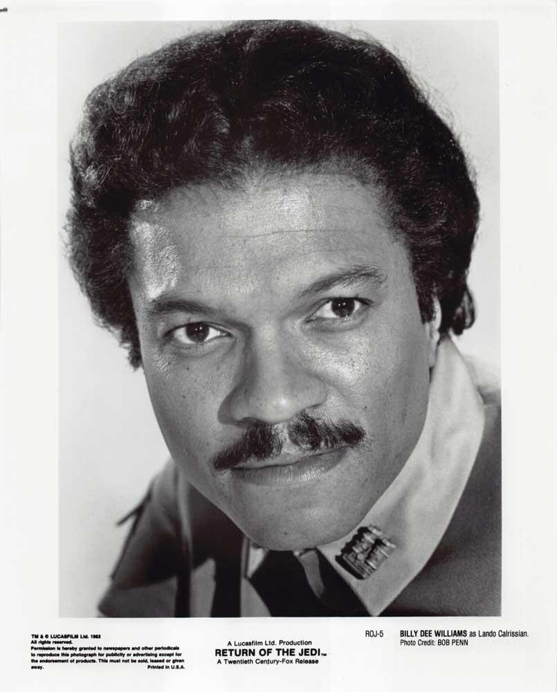 Billy Dee Williams Star Wars RETURN OF THE JEDI original 8x10 press photo 1983