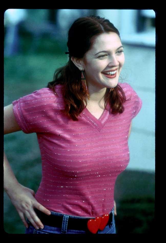 Drew Barrymore RIDING IN CARS WITH BOYS Steve Zahn color media press 35mm slides