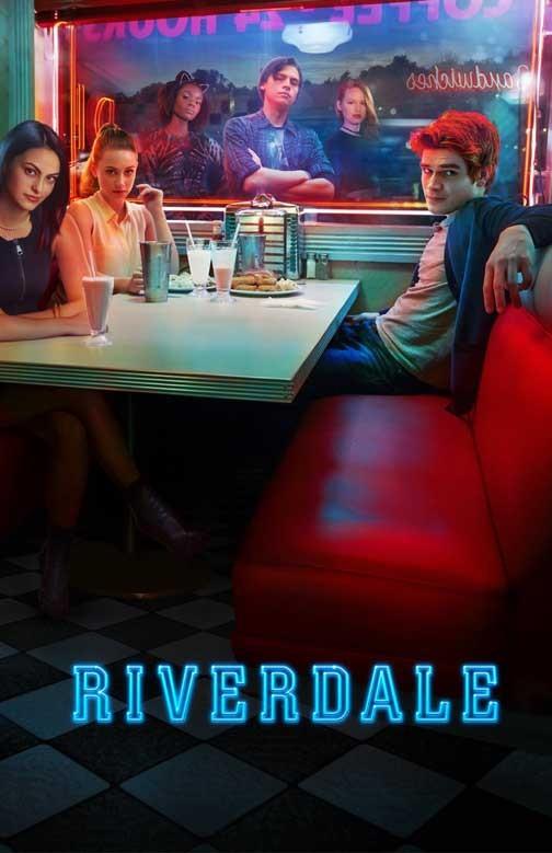 RIVERDALE diner cast poster 11x17