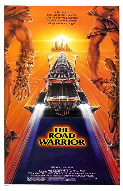 Mel Gibson THE ROAD WARRIOR movie poster 11x17 Mad Max