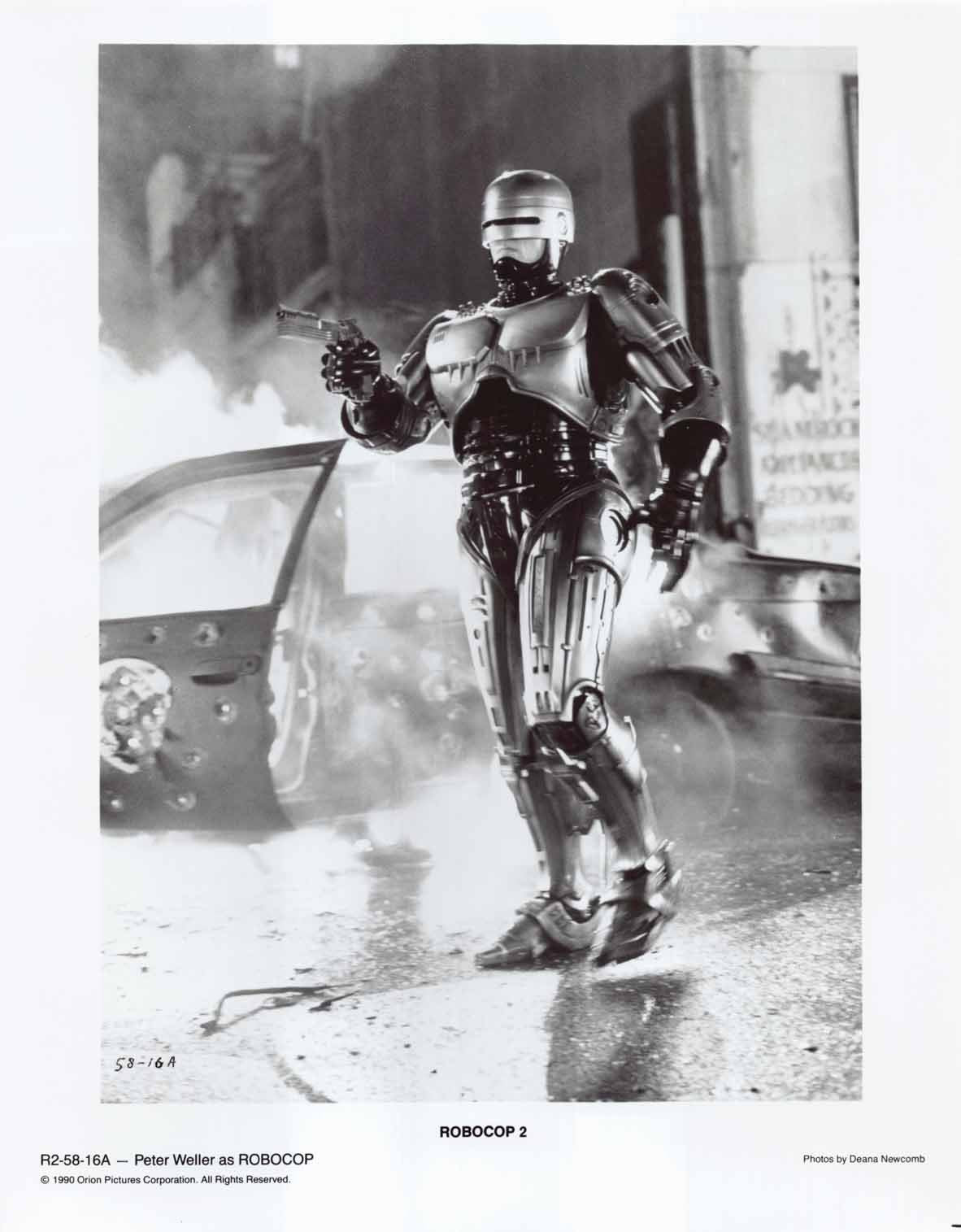 Peter Weller ROBOCOP 2 Nancy Allen original set 8x10 press photos 1990