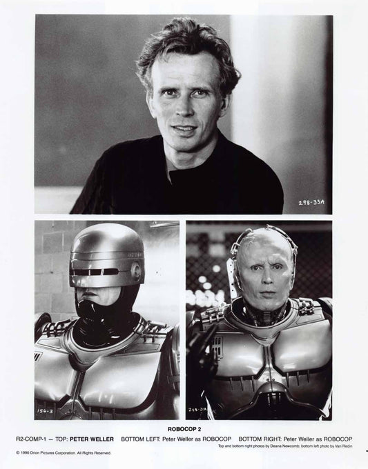 Peter Weller ROBOCOP 2 Nancy Allen original set 8x10 press photos 1990