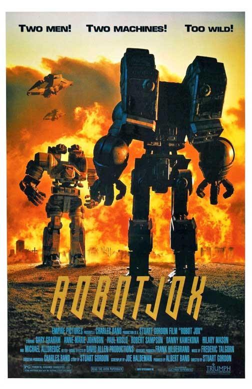 Gary Graham ROBOT JOX movie poster 11x17