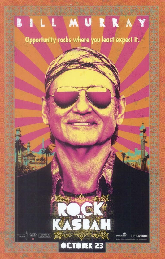 Bill Murray ROCK THE KASBAH original studio movie poster 11x17