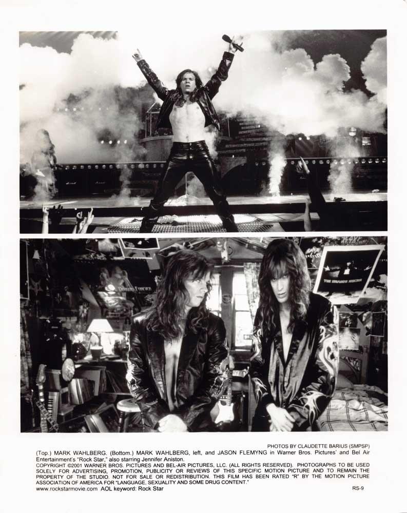 Mark Wahlberg ROCK STAR Jason Flemyng original 8x10 press photo 1992
