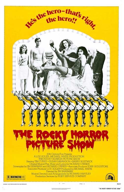 Tim Curry ROCKY HORROR PICTURE SHOW 'Style B' movie poster 11x17