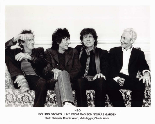 Jagger ROLLING STONES LIVE FROM MADISON SQUARE GARDEN original 10x8 press photo