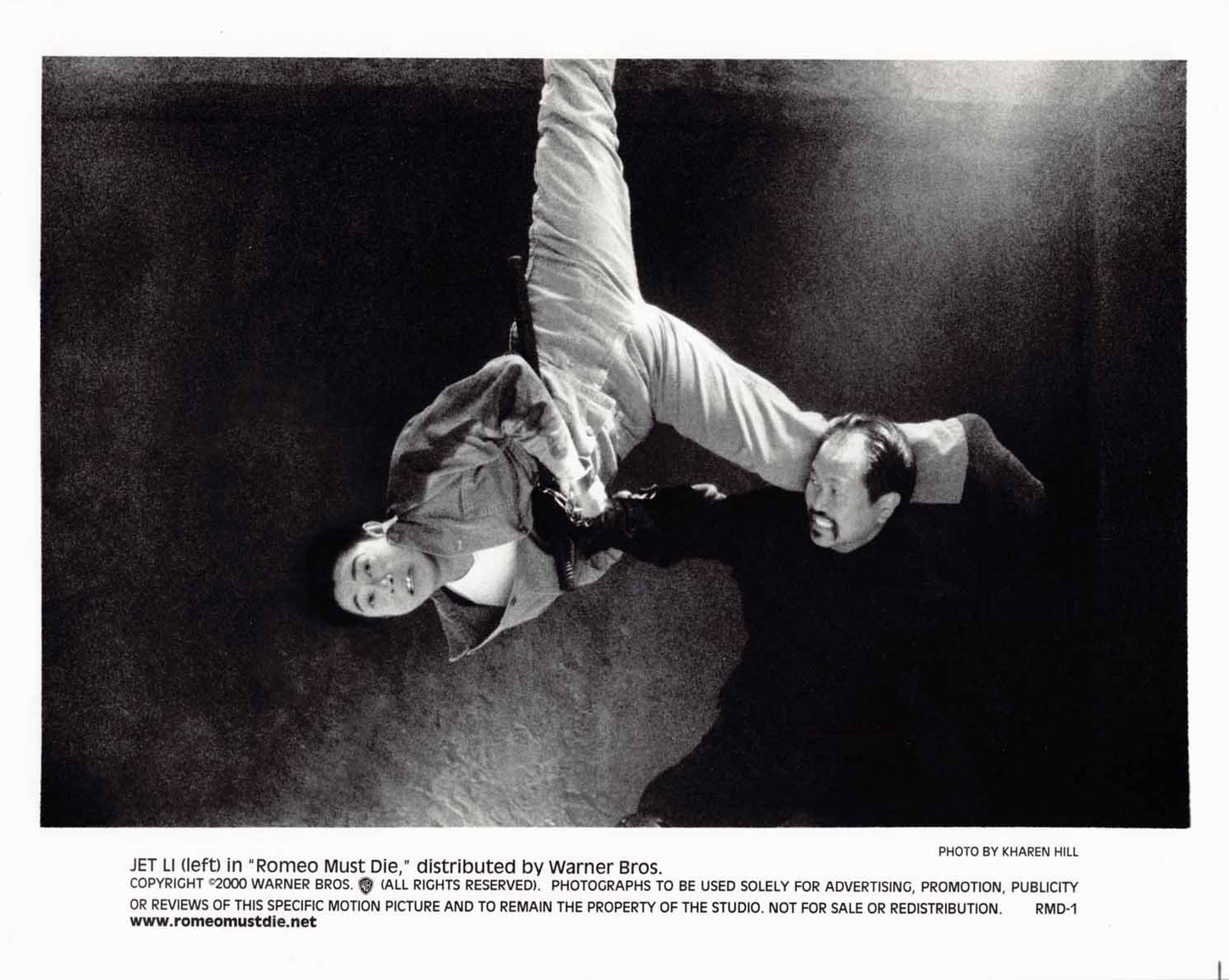 Jet Li ROMOEO MUST DIE original press photo 2000