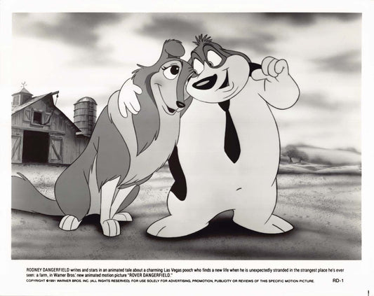 Rodney Dangerfield ROVER DANGERFIELD 1991 original 8x10 press photo