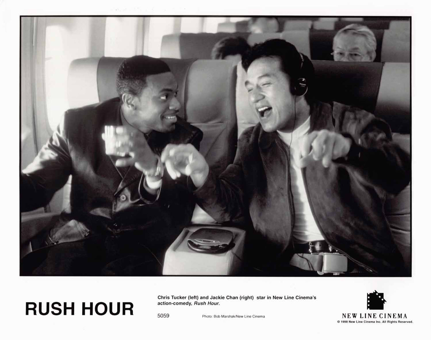 Jackie Chan RUSH HOUR Chris Tucker original 8x10 set of press photos 1998