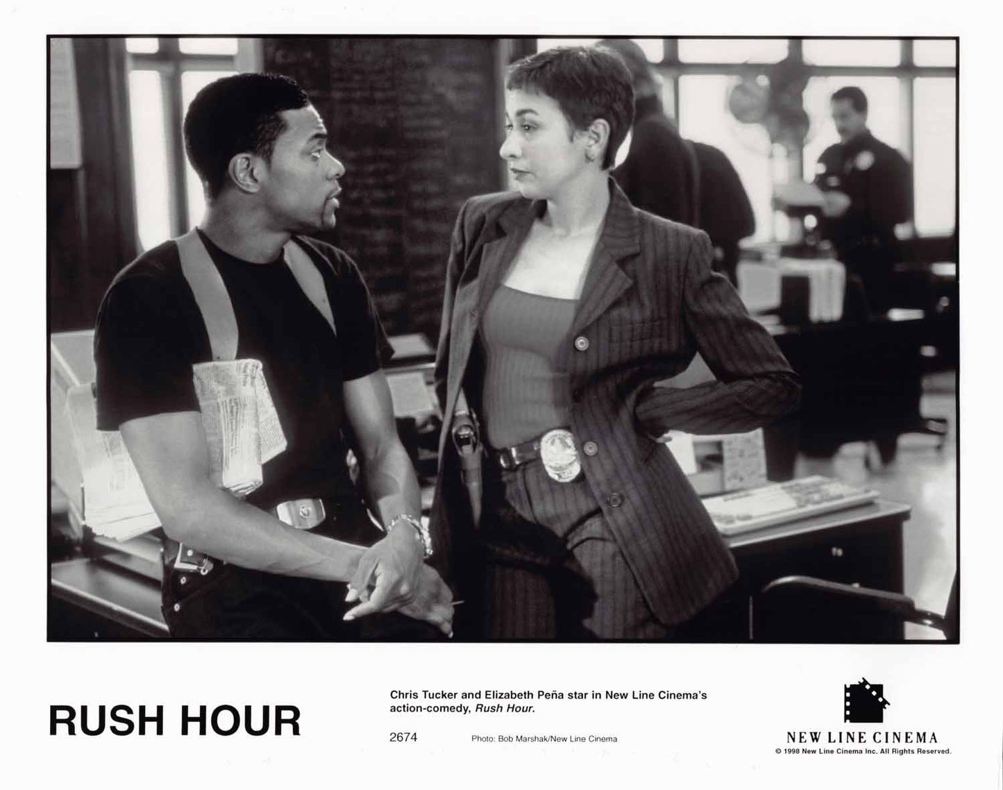 Jackie Chan RUSH HOUR Chris Tucker original 8x10 set of press photos 1998