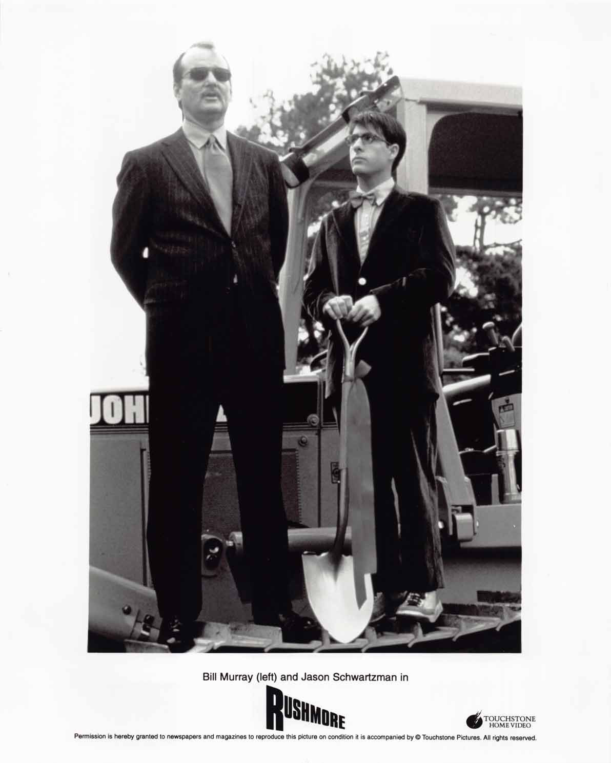 Bill Murray RUSHMORE Jason Schwartzman original 8x10 press photos 1998