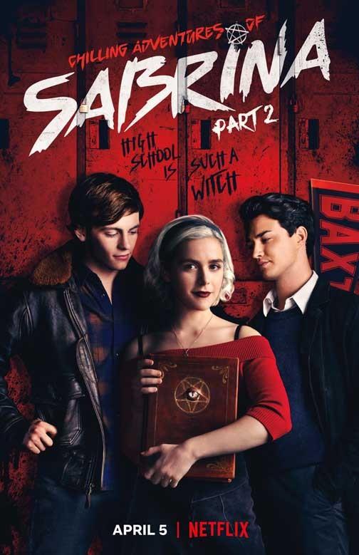 Kiernan Shipka CHILLING ADVENTURES OF SABRINA Tati Gabrielle trio poster 11x17