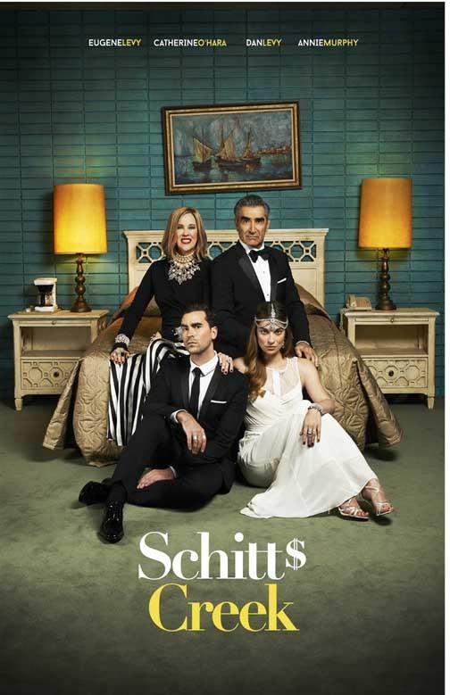 Eugene & Dan Levy SCHITT'S CREEK Catherine O'Hara Annie Murphy room poster 11x17