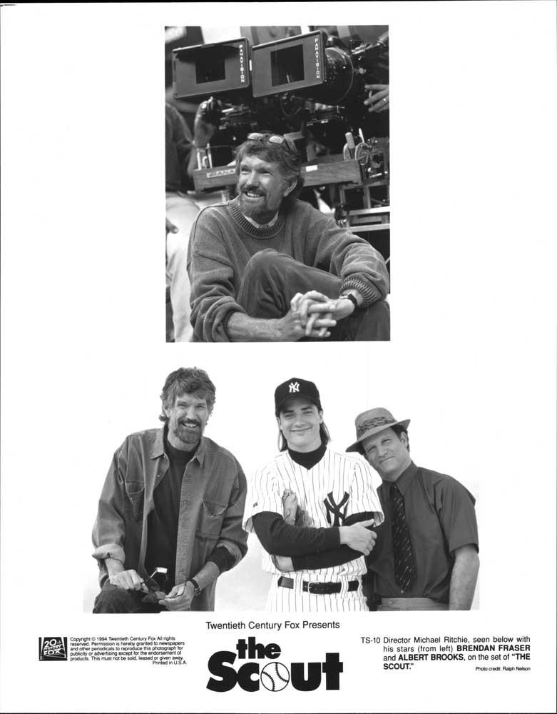 Albert Brooks THE SCOUT Brendan Fraser original 8x10 press photo 1994
