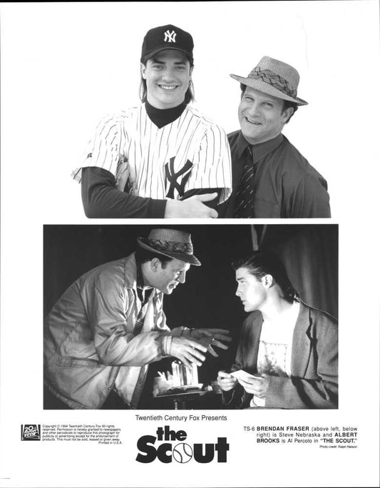THE SCOUT Brendan Fraser Albert Brooks original 8x10 press photo 1994