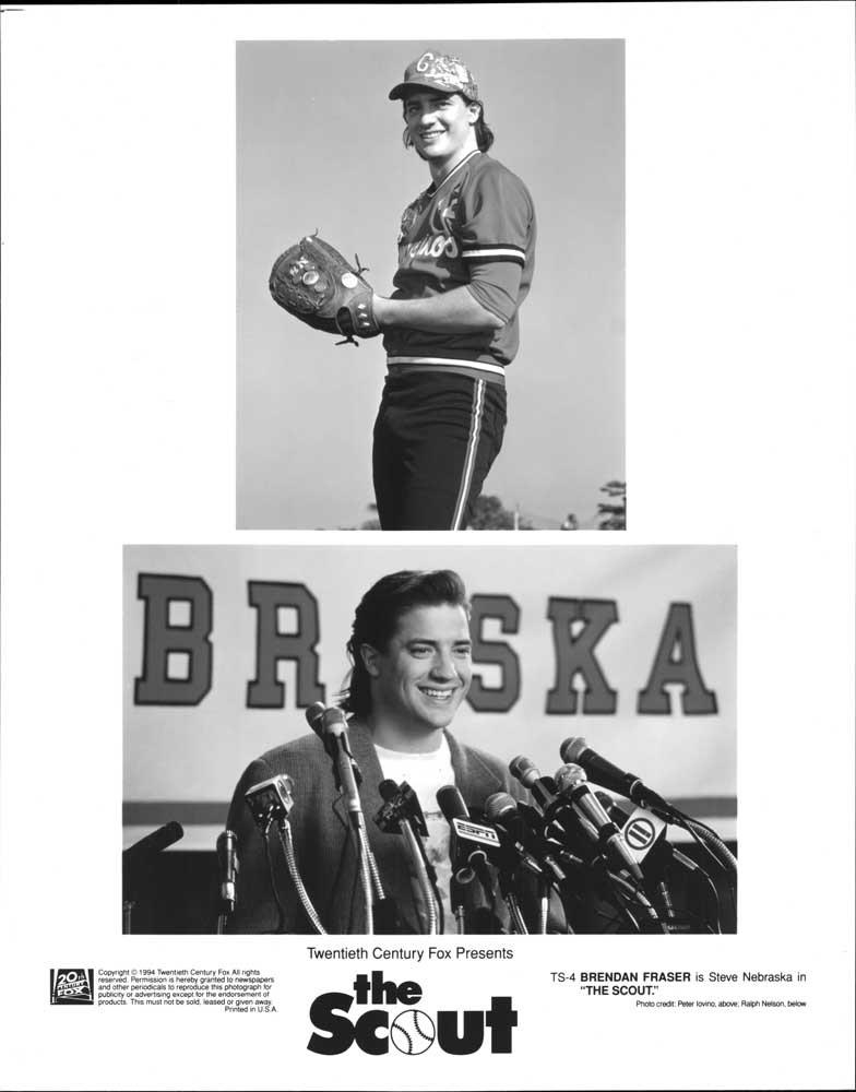 Brendan Fraser THE SCOUT original 8x10 press photo 1994