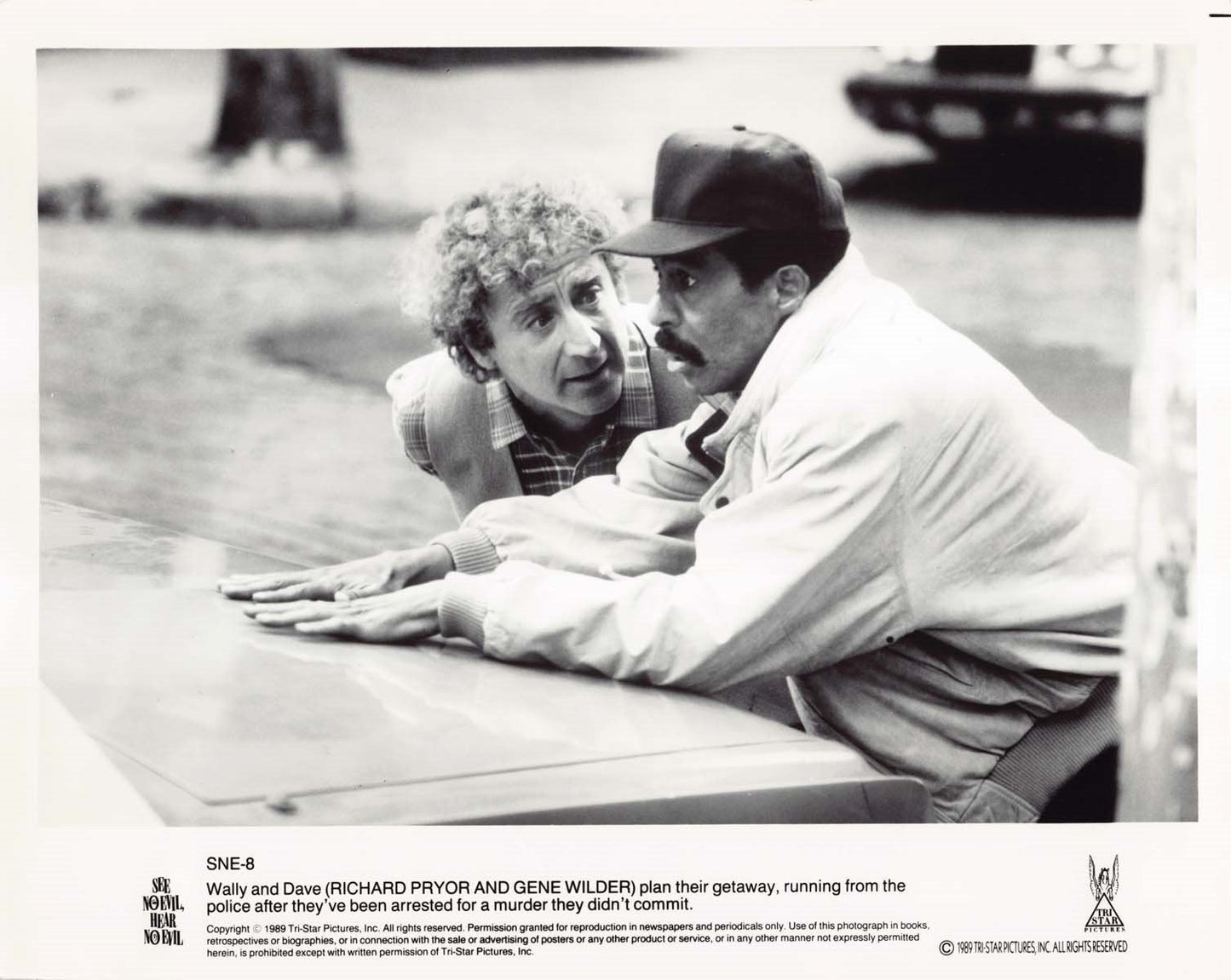 Gene Wilder SEE NO EVIL, HEAR NO EVIL Richard Pryor original 8x10 press photos