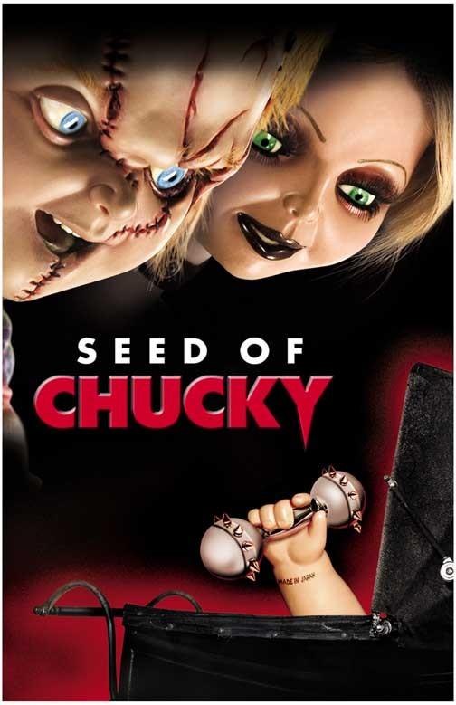 Brad Dourif SEED OF CHUCKY Jennifer Tilly Billy Boyd duo movie poster 11x17