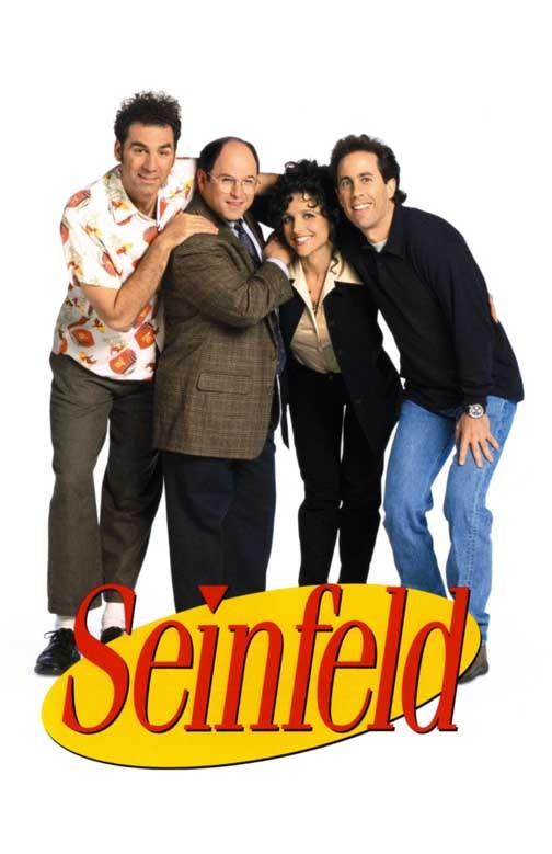 Jerry SEINFELD Julia Louis-Dreyfus M Richards J Alexander cast poster 11x17