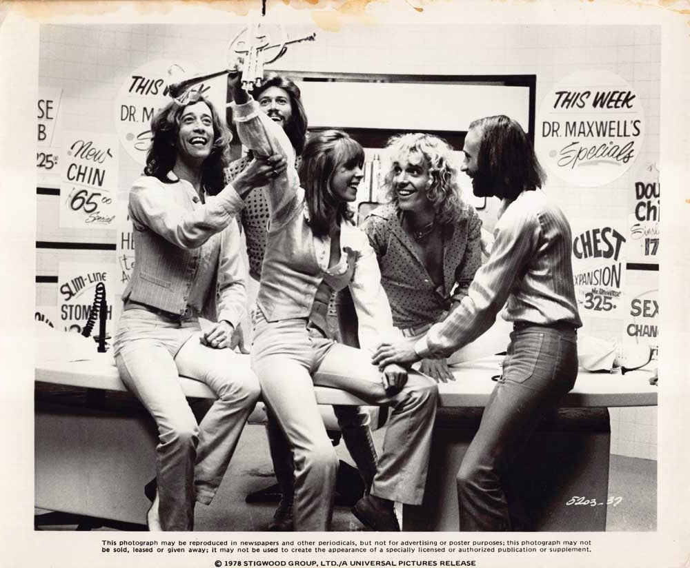 Bee Gees SGT PEPPERS LONELY HEARTS CLUB BAND original 10x8 press photo