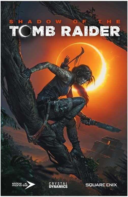 Lara Croft SHADOW OF THE TOMB RAIDER video game poster 11x17