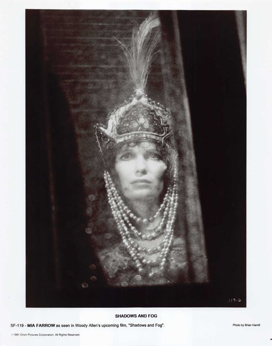 Mia Farrow SHADOWS AND FOG original press photo 1991