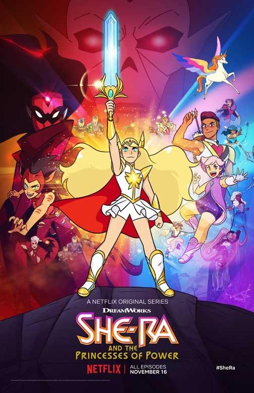 DreamWorks SHE-RA AND THE PRINCESS OF POWER movie poster 11x17 Netflix