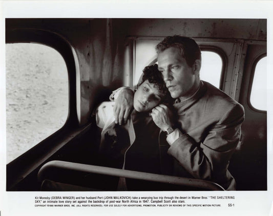 Debra Winger SHELTERING SKY John Malkovich original 8x10 press photos 1990