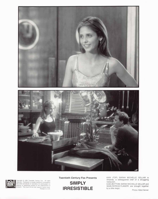 Sarah Michelle Gellar SIMPLY IRRESISTIBLE original 8x10 press photo 1999