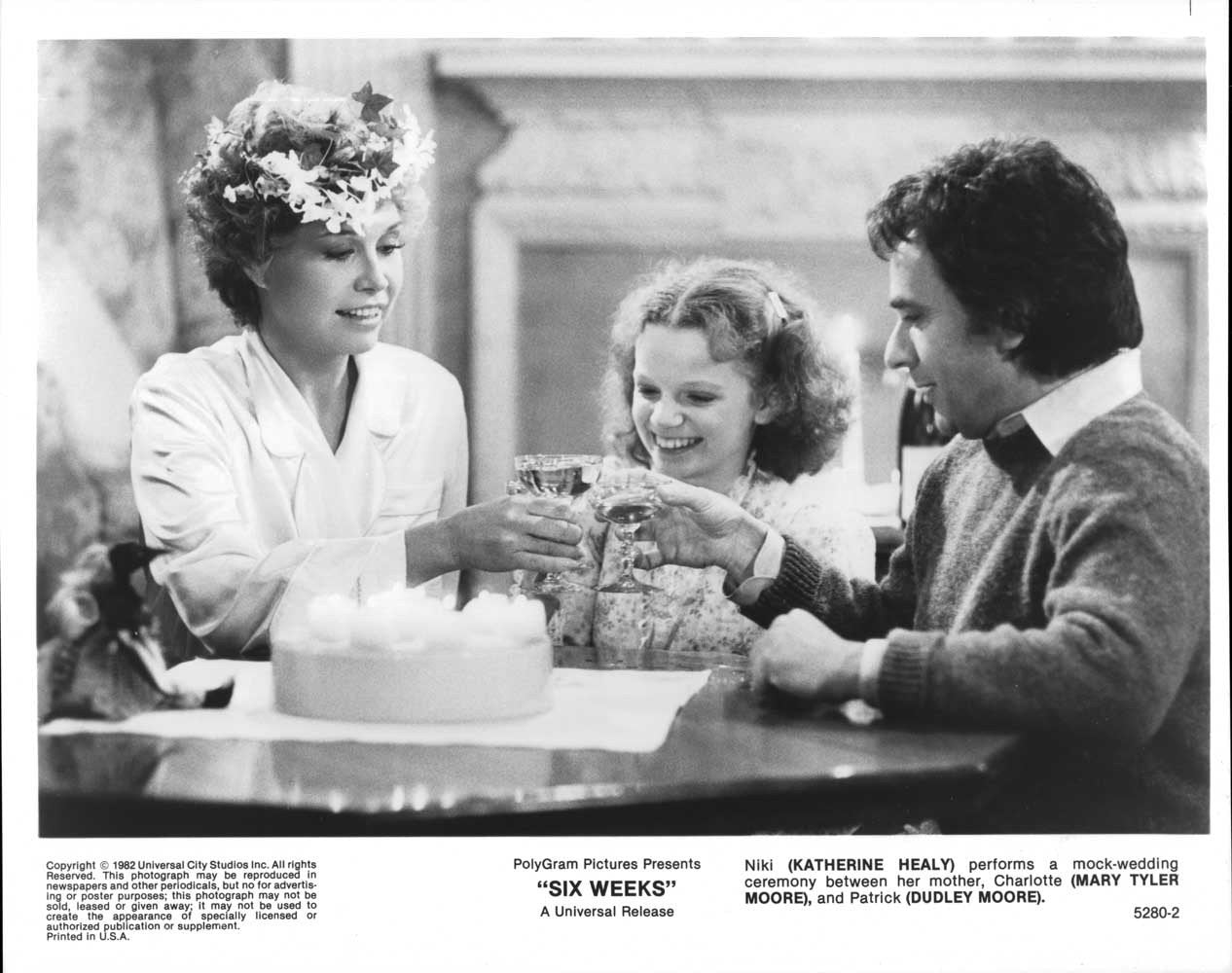 Dudley Moore SIX WEEKS Mary Tyler Moore original 8x10 press photos 1982