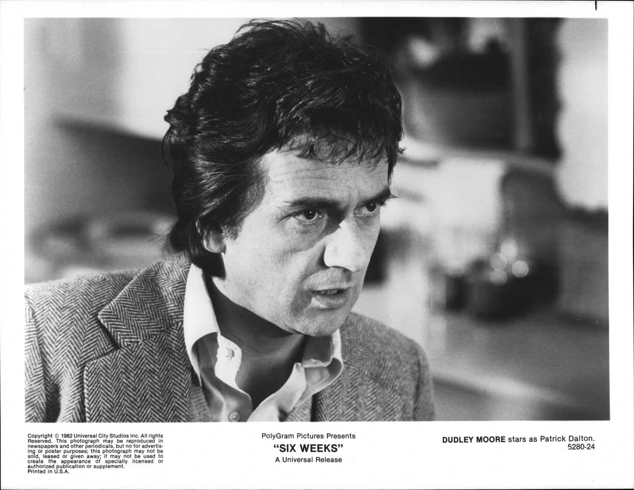 Dudley Moore SIX WEEKS Mary Tyler Moore original 8x10 press photos 1982