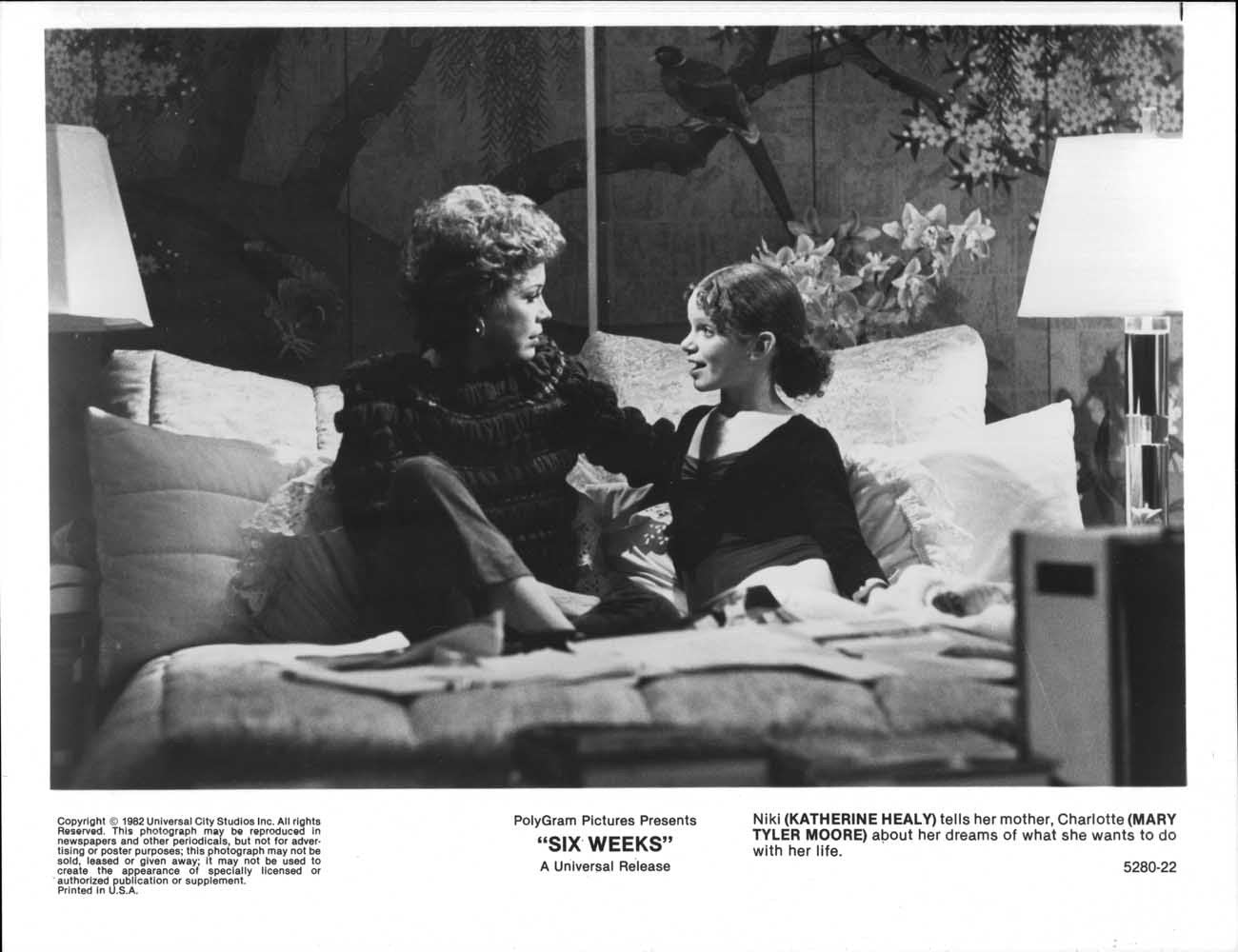 Dudley Moore SIX WEEKS Mary Tyler Moore original 8x10 press photos 1982