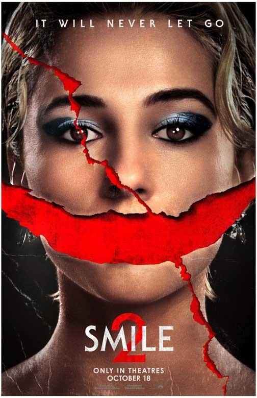 Naomi Scott SMILE 2 advance movie poster 11x17