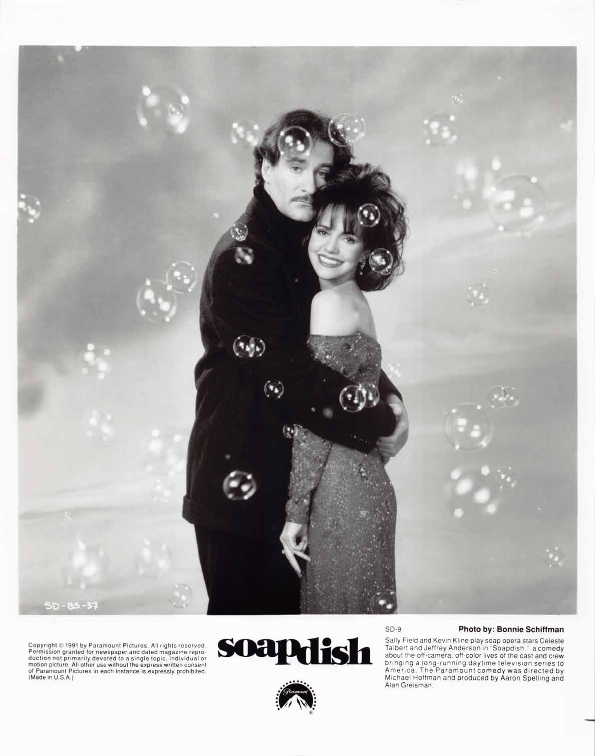 Sally Field SOAPDISH Kevin Kline original press photo 1991