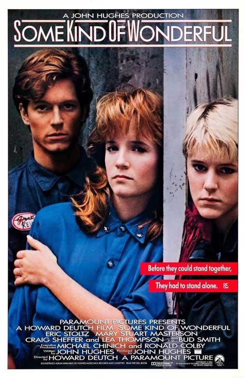 Eric Stoltz SOME KIND OF WONDERFUL Lea Thompson movie poster 11x17 John Hughes