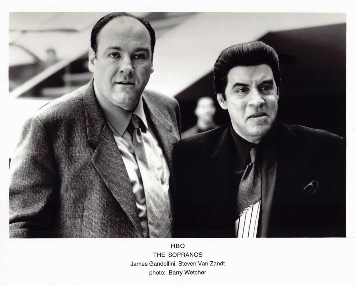 James Gandolfini HBO's THE SOPRANOS Steven Van Zandt original 10x8 photo 2001