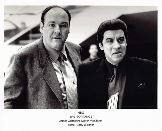 James Gandolfini HBO's THE SOPRANOS Steven Van Zandt original 10x8 photo 2001
