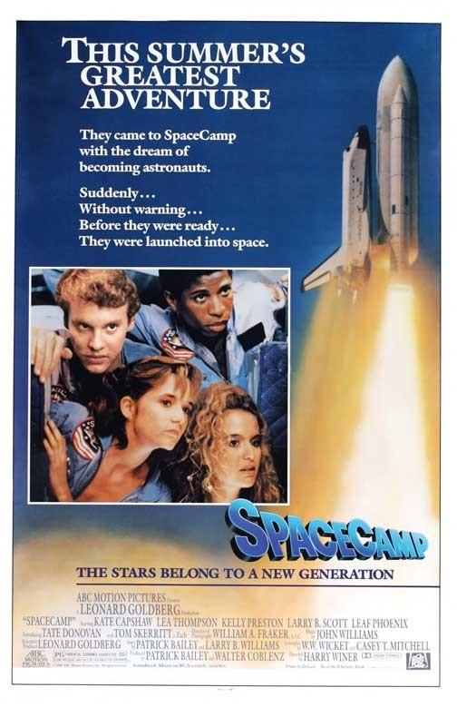 Lea Thompson SPACE CAMP Kate Capshaw Kelly Preston movie poster 11x17